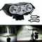Powerful LED Bicycle Headlight USB Rechargeable Bike Lamp For Night Riding 0