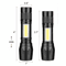 Mini COB LED Flashlight Super Bright Tactical USB Rechargeable Torch With Magnetic Base 5