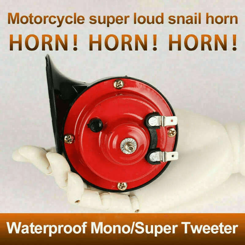 Waterproof Train Air Horn Universal Fit For Car Truck SUV Motorcycle Boat 2