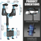 Car Phone Holder Rotatable Retractable Rearview Mirror Mount For All Smartphones 1