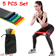 Set Of Resistance Bands Workout Loop For Fitness CrossFit Yoga Pilates 0