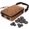 Portable Massage Stone Warmer Set Electric Hot Stones Massager Heater Kit With Digital Temp Control 6
