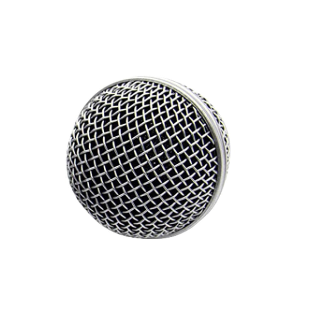 Microphone Grill Ball Cover Head Replacement for SM58 & Wireless Mic – Durable Mic Grille