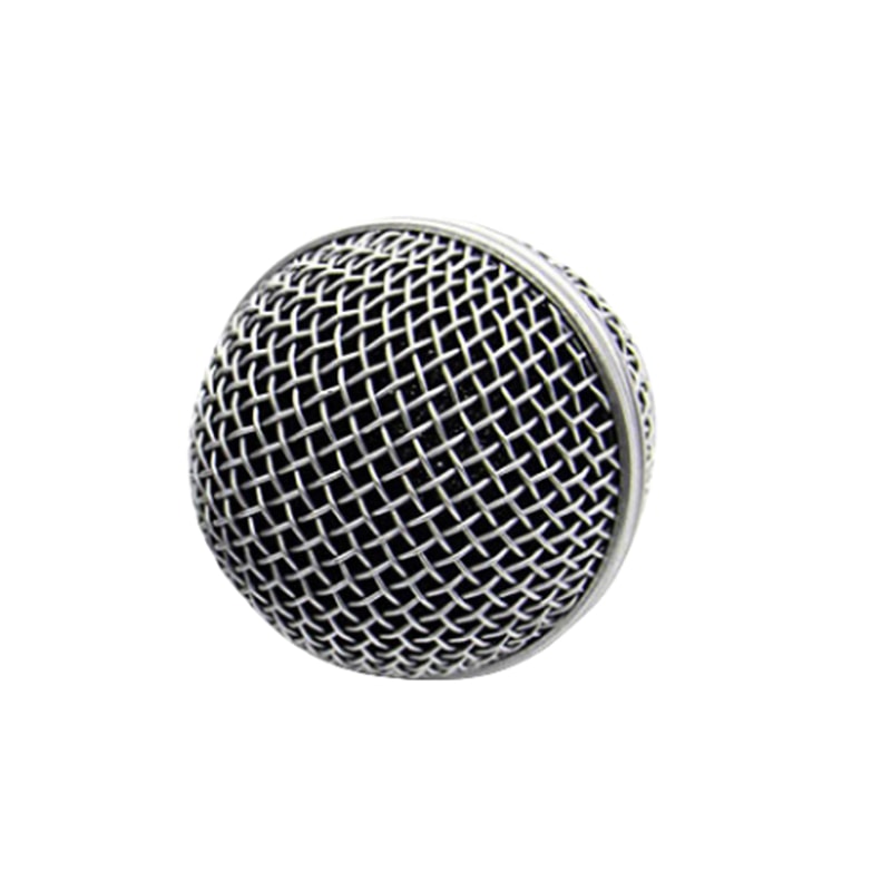 Microphone Grill Ball Cover Head Replacement for SM58 & Wireless Mic – Durable Mic Grille