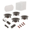 Speaker Bluetooth Ceiling Wall Speaker Kit Flush Mount Home Audio System With Wireless Connectivity 0