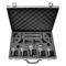 Pyle Pro Microphone Wired Drum Kit With Adjustable StandMount Full Instrument Mic Set For Drums Cym 1
