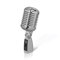 Pyle Retro Universal Compa HandheldStandHeld Mic Classic Dynamic Microphone For Singing Podcasts Ev 6