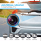 Waterproof Pyle Universal Mount Backup Camera FrontRear View CMD Color Camera With Night Vision Wi 1