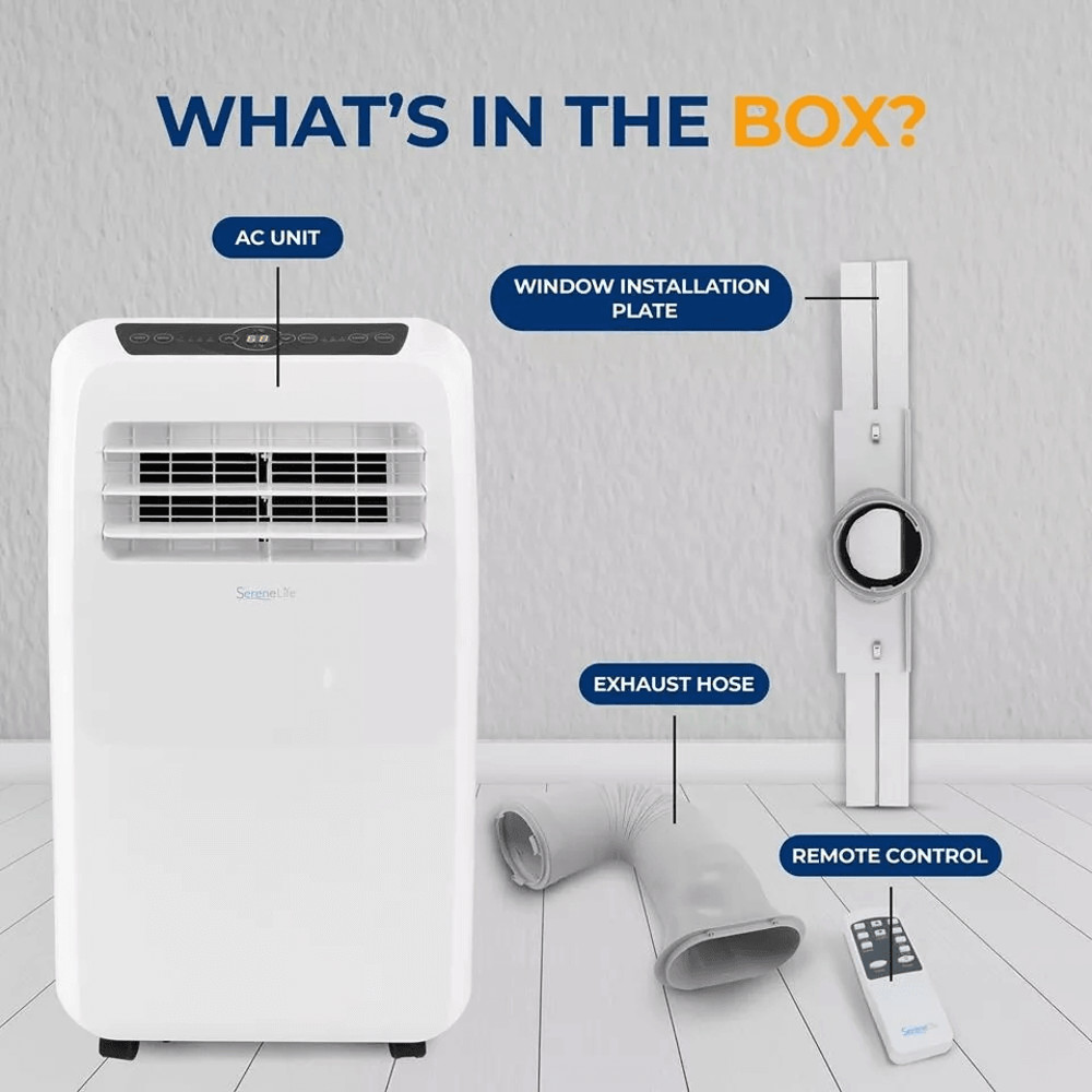Portable AC With Heating Dehumidifier  Fan Remote Controlled Air Conditioner 5