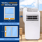 Portable AC With Heating Dehumidifier Fan Remote Controlled Air Conditioner 3