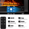 Electric Fireplace Insert 3Color Flame 750W1500W Heater Remote Timer WallMounted Recessed Design 4