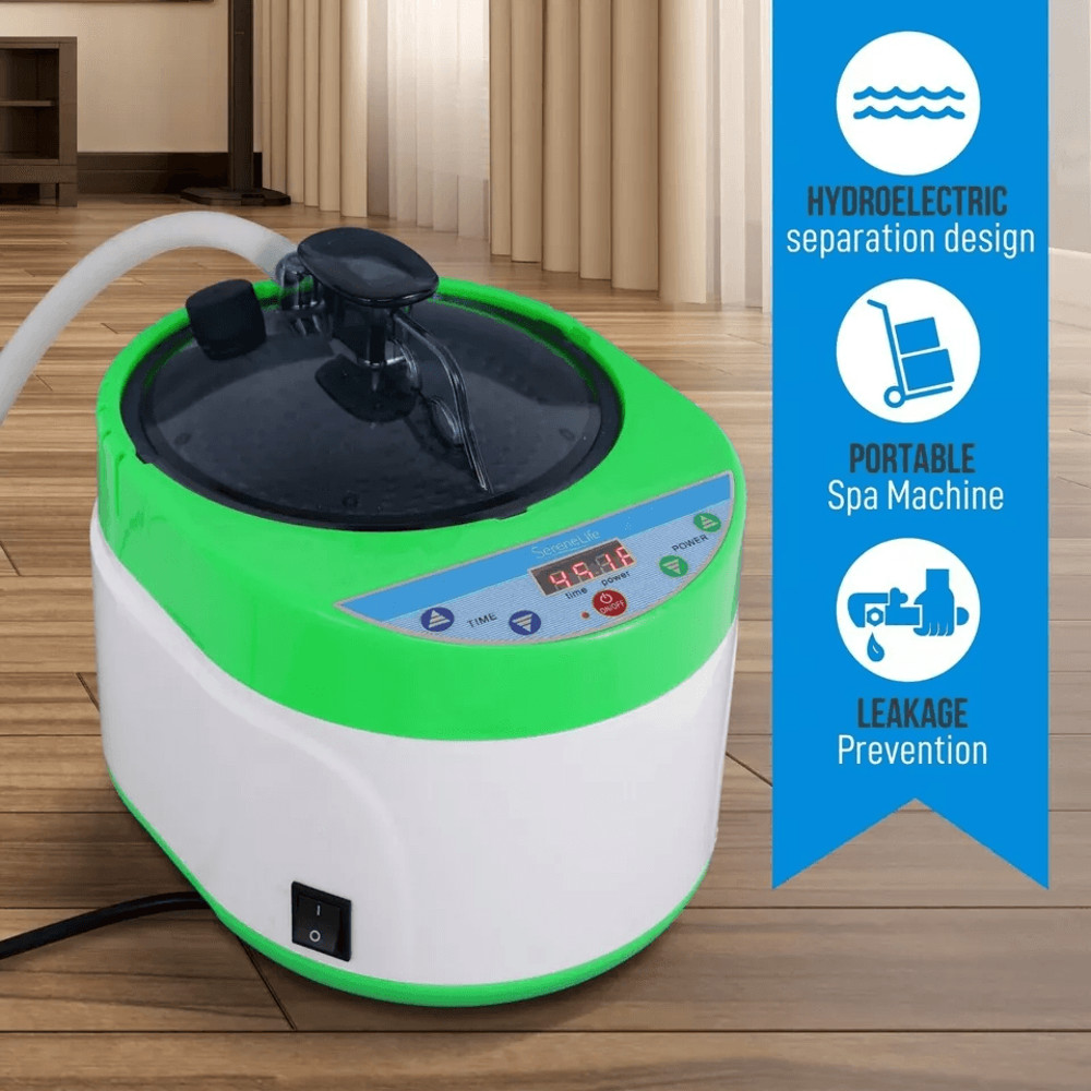 Sauna Steamer WRemote Control And Steam Hose For SereneLife Model Efficient  Easy Home Sauna Upgrad 4