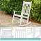Outdoor Rocking Chair Patio Rocking Chair Porch Rocking WHigh Back Solid Wood Rocker Chairs For Gar 4