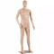 Male Full Body Realistic Mannequin Display With Head Turns Adjustable Dress Form With Metal Base Fo 0