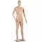 Male Full Body Realistic Mannequin Display With Head Turns Adjustable Dress Form With Metal Base Fo 0