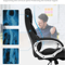 Premium High Back Leather Executive Office Chair Ergonomic Desk Task Seating 4