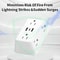 9 In 1 Power Strip With USB Type C 6 AC Outlets 3 USB Ports Compact Wall Charger For Home Office T 2