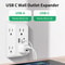 9 In 1 Power Strip With USB Type C 6 AC Outlets 3 USB Ports Compact Wall Charger For Home Office T 3