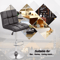 Leather Adjustable Bar Stool Counter Height Chair With Backrest Modern Swivel Kitchen Island Stool
