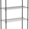 HeavyDuty Wire Shelving Unit Metal Shelf With Adjustable Tiers And Casters Storage Rack For Garage 0