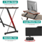 L Shaped Computer Desk With Large Monitor Stand Home Office Gaming Workstation 3