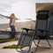 Zero Gravity Chair Lounge Chair Set Foldable Lawn Chair Outdoor Recliner Deck Chairs With Adjustabl