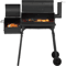 Charcoal Outdoor BBQ Grill With Offset Smoke Portable Camping Grill With Dual Ovens Temperature Mon 0