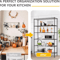 Heavy Duty 6 Shelf Wire Storage Rack Adjustable Metal Shelving Unit For Home Office Garage 2