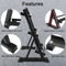 Dumbbell Rack Tier Solid Steel Weight Rack Holder Quick Rack With High Capacity For Home Gym Fitnes 4