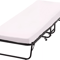 Folding Guest Bed With Wheels Portable Rollaway Extra Bed With Mattress For Adults Office Or Home U 0