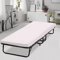 Folding Guest Bed With Wheels Portable Rollaway Extra Bed With Mattress For Adults Office Or Home U 2
