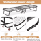 Folding Guest Bed With Wheels Portable Rollaway Extra Bed With Mattress For Adults Office Or Home U 5