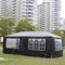 Canopy Tent Party Wedding Gazebo Outdoor Waterproof Shelter With Removable Sidewalls And Windows Bl 4