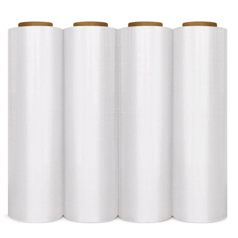80 Gauge Hand Pallet Shrink Wrap Stretch Film For Packing 0