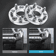 Wheel Spacers Thick Adapters For Audi S4 S5 Lug Nuts Improve Stance Fitment 4