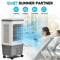 Portable Air Conditioner With Evaporative Cooler Humidifier Quiet EnergyEfficient Cooling For Home 2