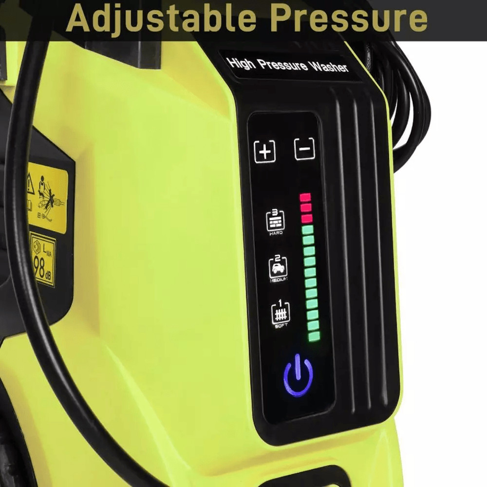 3800PSI Electric High Pressure Washer With Touch Screen 28 GPM Power Cleaner For Car Patio Driveway 10