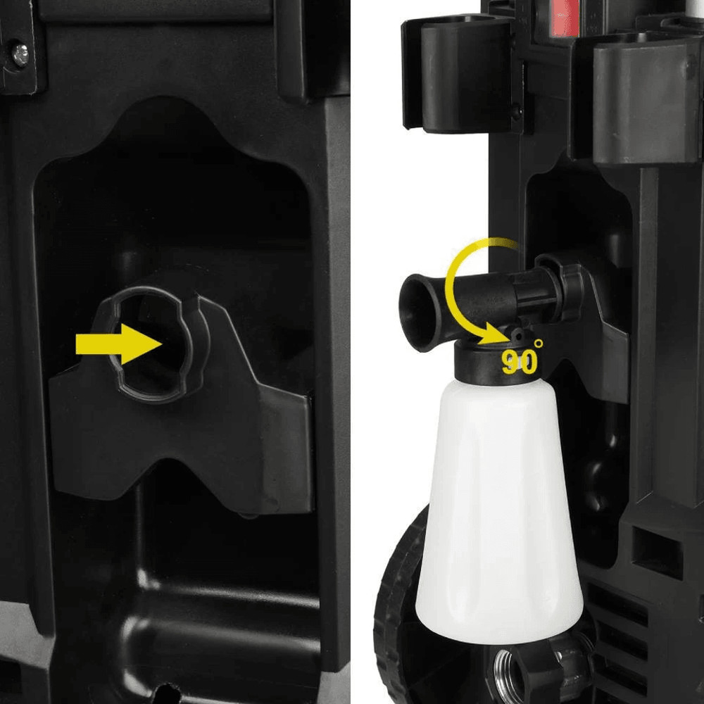 3800PSI Electric High Pressure Washer With Touch Screen 28 GPM Power Cleaner For Car Patio Driveway 4