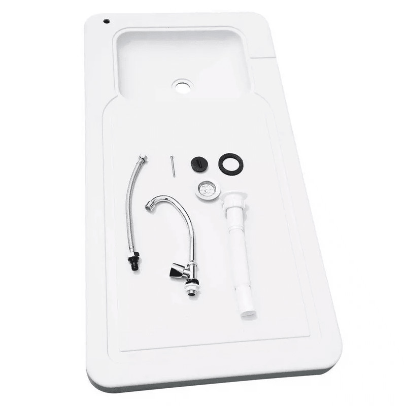 Portable Camping Fish Cutting Table With Sink Faucet Outdoor Fish Hunting Washing Cleaning Statio 1