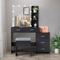 Vanity Dressing Table Set Makeup Desk With LED Lighted Mirror Drawers And Stool MultiFunctional Sto 5