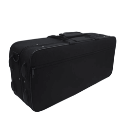 fashionable oxford cloth music trumpet hard case big bag case black, durable double-shoulder carry