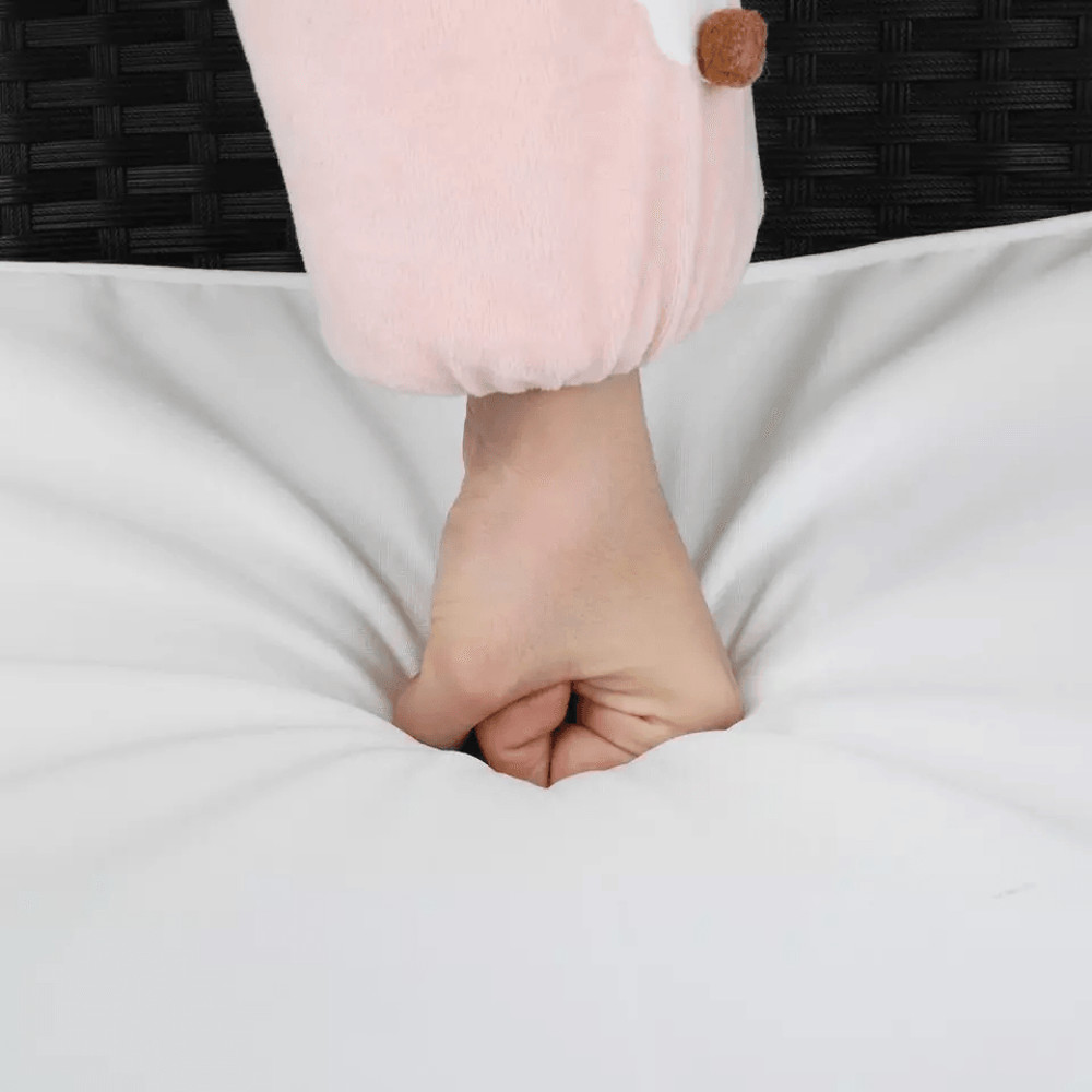 Outdoor Wicker Rocking Chair Set Rattan Patio Furniture Table With Cushions WeatherResistant Garden 3