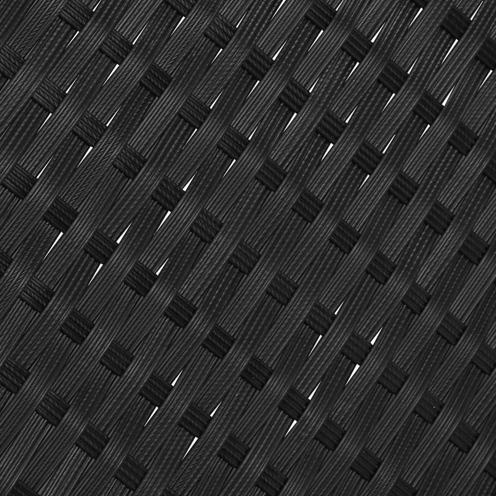 Outdoor Wicker Rocking Chair Set Rattan Patio Furniture Table With Cushions WeatherResistant Garden 8