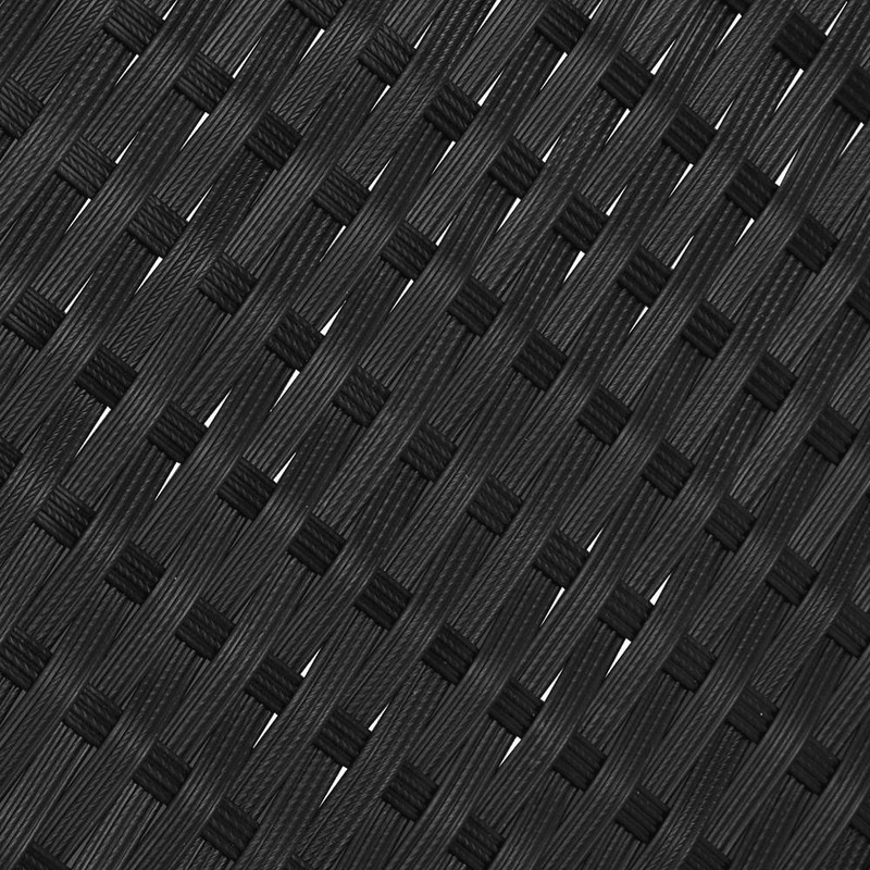 Outdoor Wicker Rocking Chair Set Rattan Patio Furniture Table With Cushions WeatherResistant Garden 8