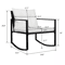 Outdoor Wicker Rocking Chair Set Rattan Patio Furniture Table With Cushions WeatherResistant Garden 11