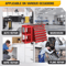 Heavy Duty Drawer Rolling Tool Chest Tool Box With Lock Key And Side Shelves Drawer Steel Tool Cab 5