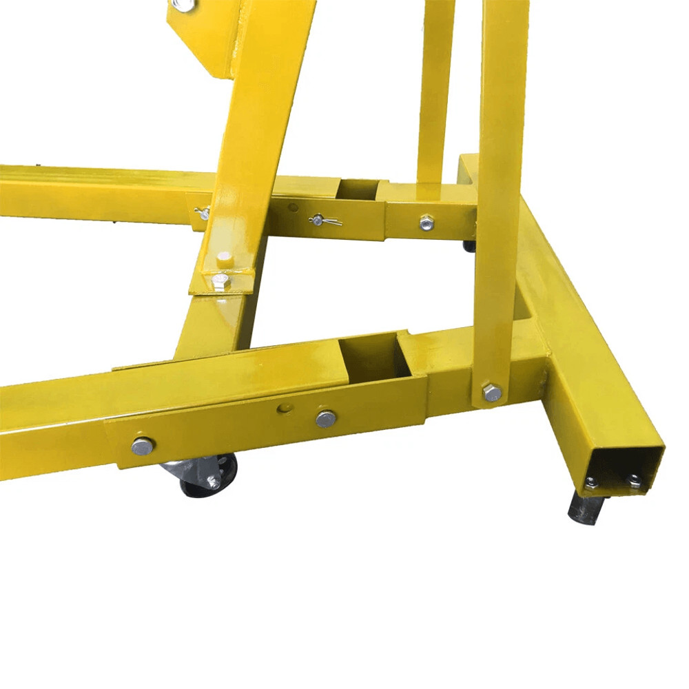 2 Ton 4400 LB Engine Motor Hoist Cherry Picker Shop Crane Lift Foldable Yellow 3