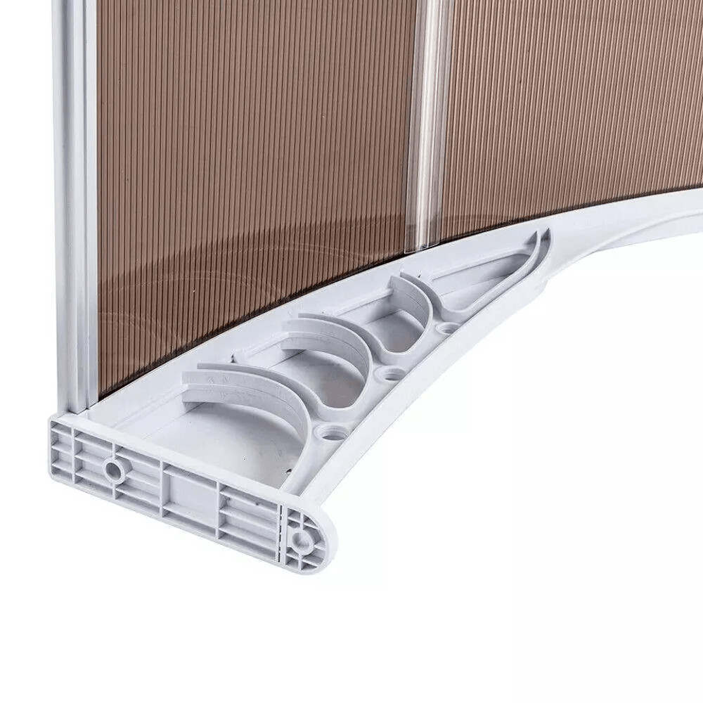DIY Window Canopy Awning Outdoor Polycarbonate Door  Patio Shelter 2