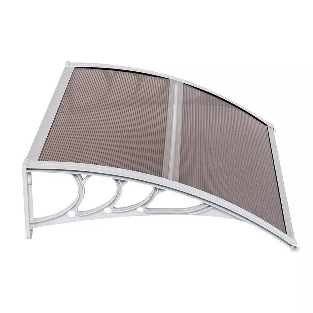 DIY Window Canopy Awning Outdoor Polycarbonate Door  Patio Shelter 1