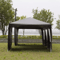Waterproof Party Tent Outdoor Wedding Canopy Gazebo With 8 Removable Sidewalls 4